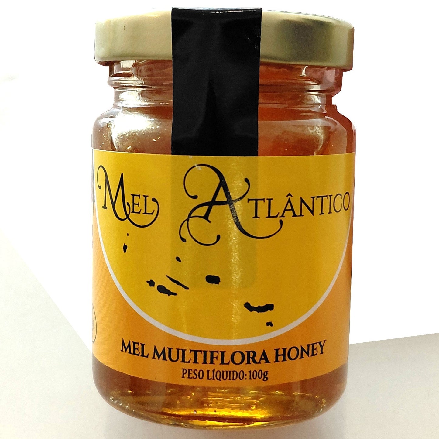 100g Azores Multifloral Honey – Mel do Atlântico – Pure Atlantic Honey top front