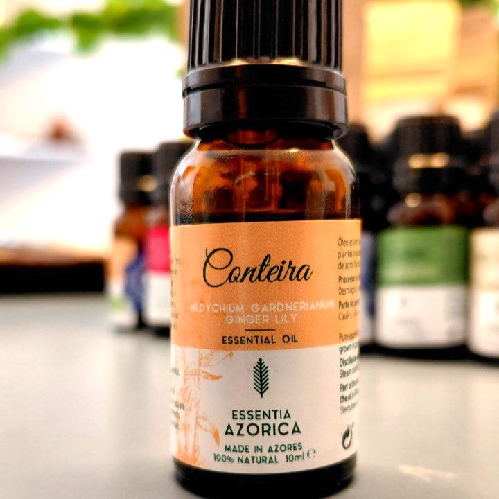 Ginger Lily (Conteira) Essential Oil – 10ml/100ml Hedychium gardnerianum | Essentia Azorica – Azores