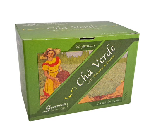 80g Premium Gorreana Green Tea Encosta de Bruma box