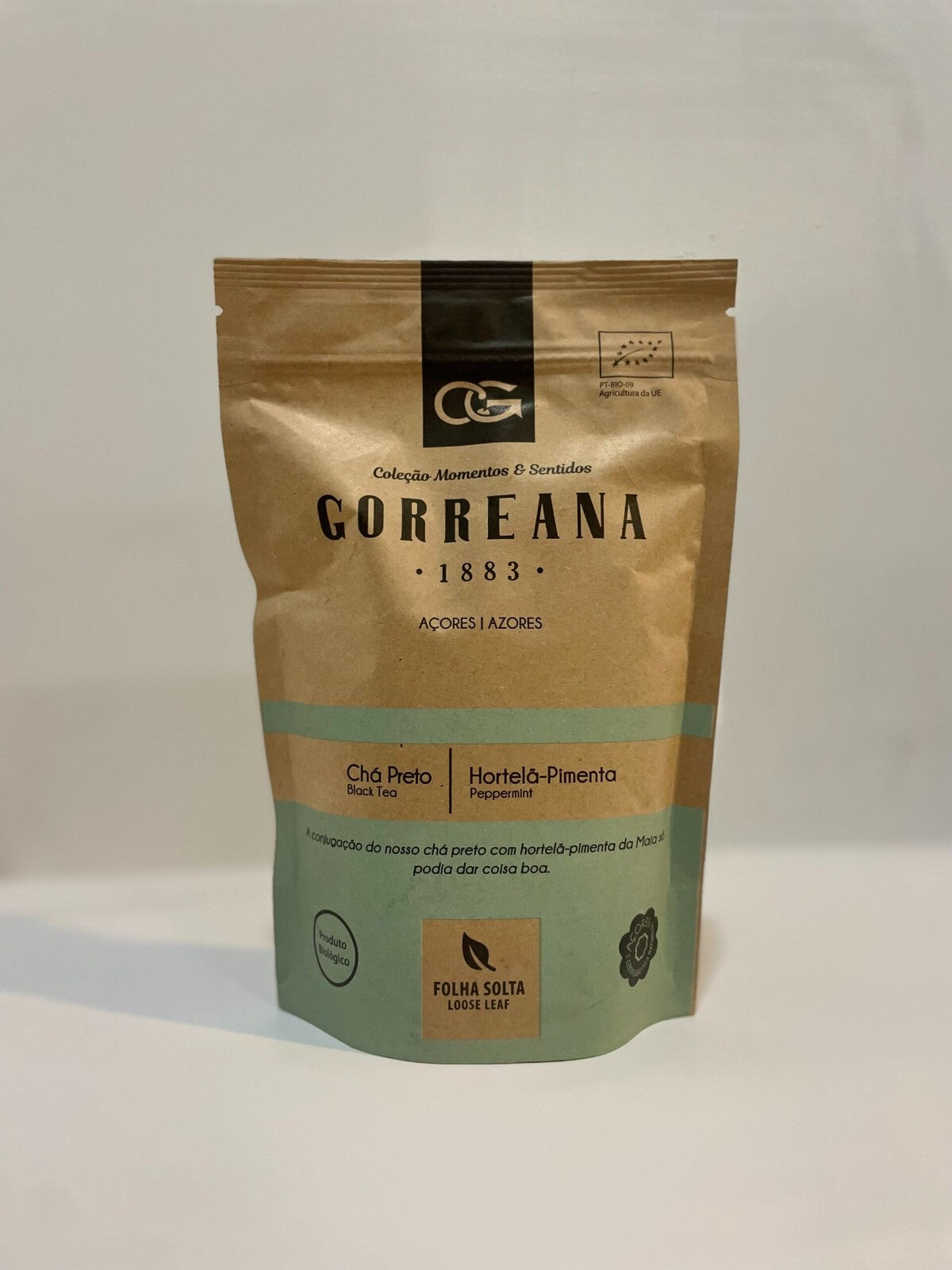 80g Gorreana Black Tea with Peppermint – Loose Leaf from the Azores – Bold &amp; Refreshing Herbal Blend&nbsp;|&nbsp;80g Chá Preto Gorreana com Hortelã-Pimenta – Folha Solta dos Açores – Mistura Refrescante e Revigorante 2