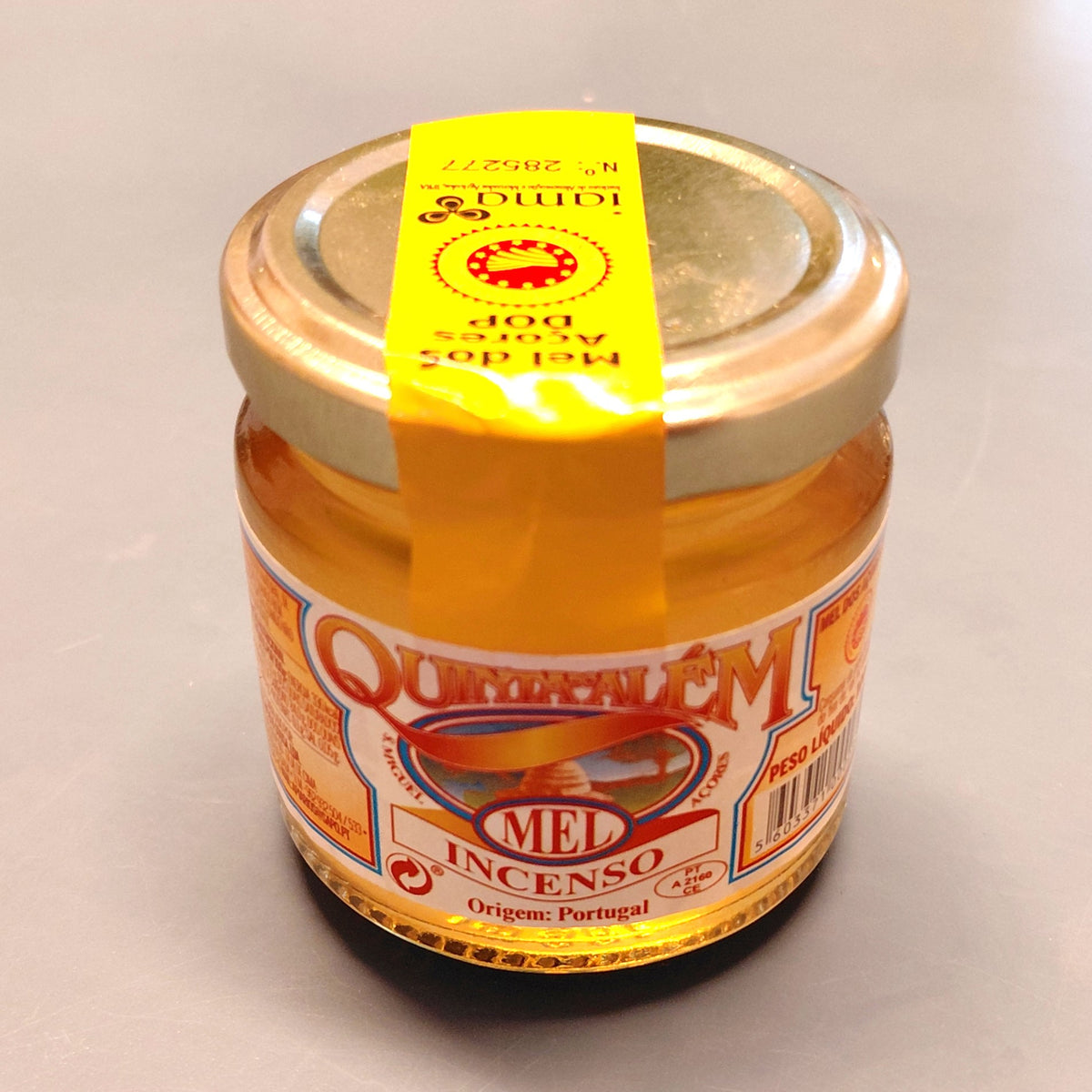 Azores Incense Honey DOP – Quinta do Além – Premium Pittosporum Honey – Glass Jar