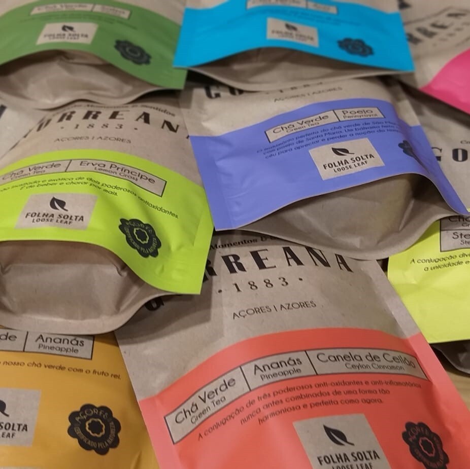 Gorreana Flavored Teas Packages