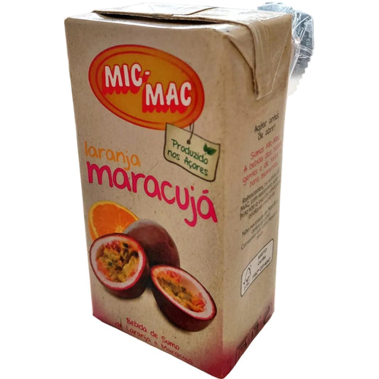 Mic Mac juice orange passion fruit package 200ml