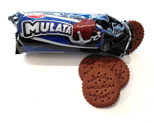 Mulata Chocolate Biscuits 175g – Moaçor – Iconic Cookies from Azores opened