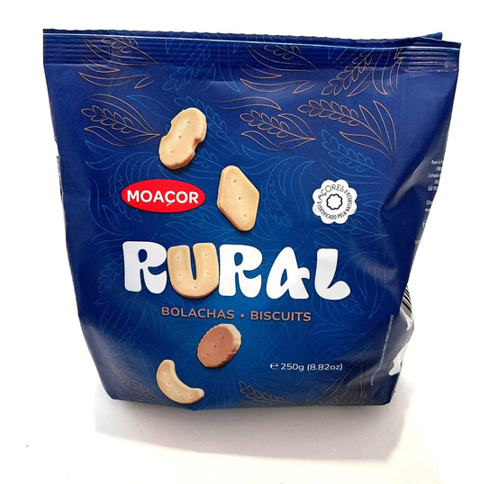Rural Cookies 250g – Moaçor – Traditional Azores Cookies front top