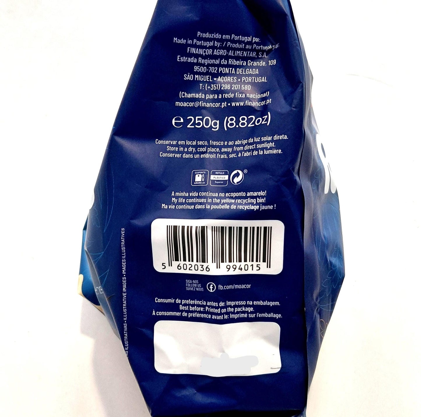 Rural Cookies 250g – Moaçor – Traditional Azores Cookies side info