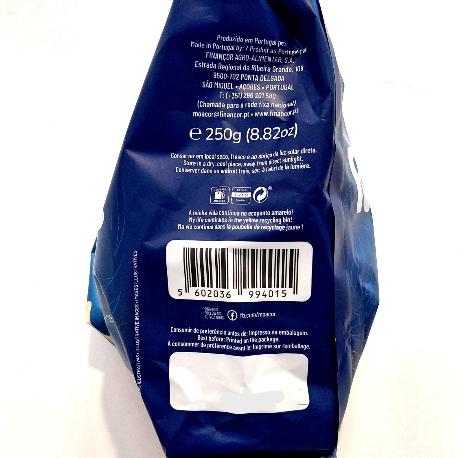 Rural Cookies 250g – Moaçor – Traditional Azores Cookies side info
