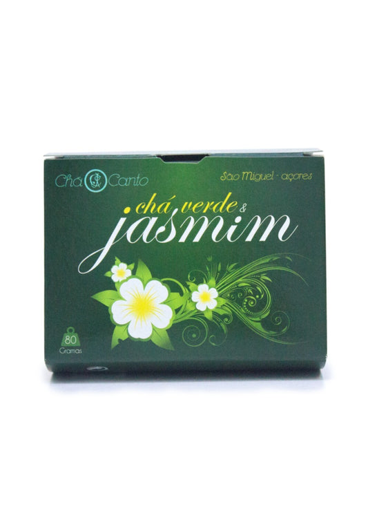 80g Azores Chá Canto Green Tea with Jasmine – Loose Leaf  Delicate & Floral Infusion